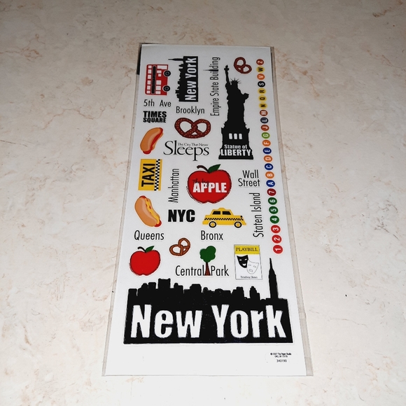 Stickabilities NEW YORK CITY Stickers - Picture 2 of 10